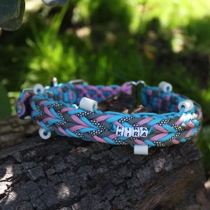 Collier Luna réglable avec perles céramique EM