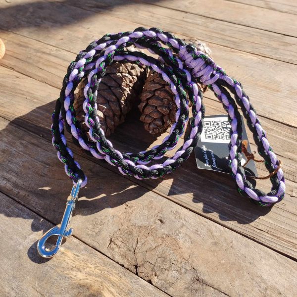 Laisse tresse 1m20